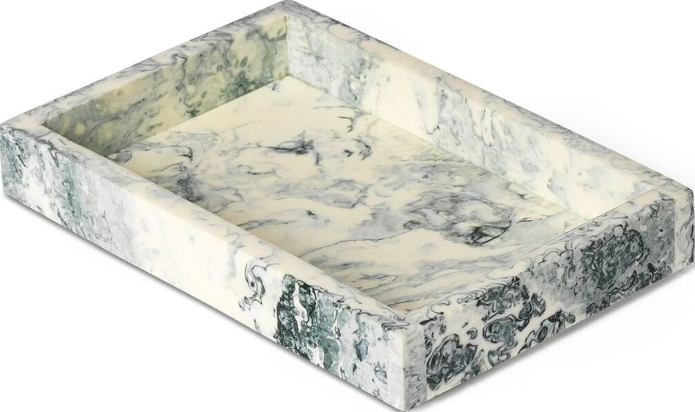 Taca dekoracyjna Mist 10 x 15 cm szmaragdowa