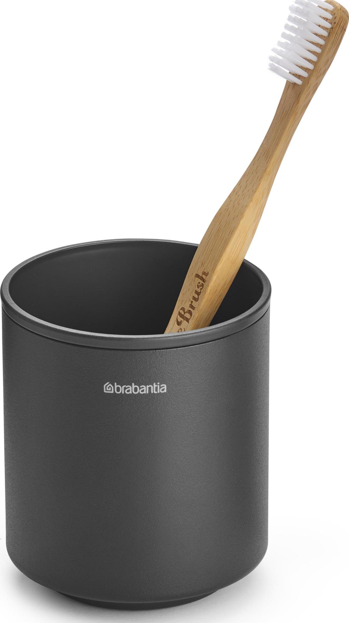 Kubek na szczoteczki do zębów MindSet ciemnoszary