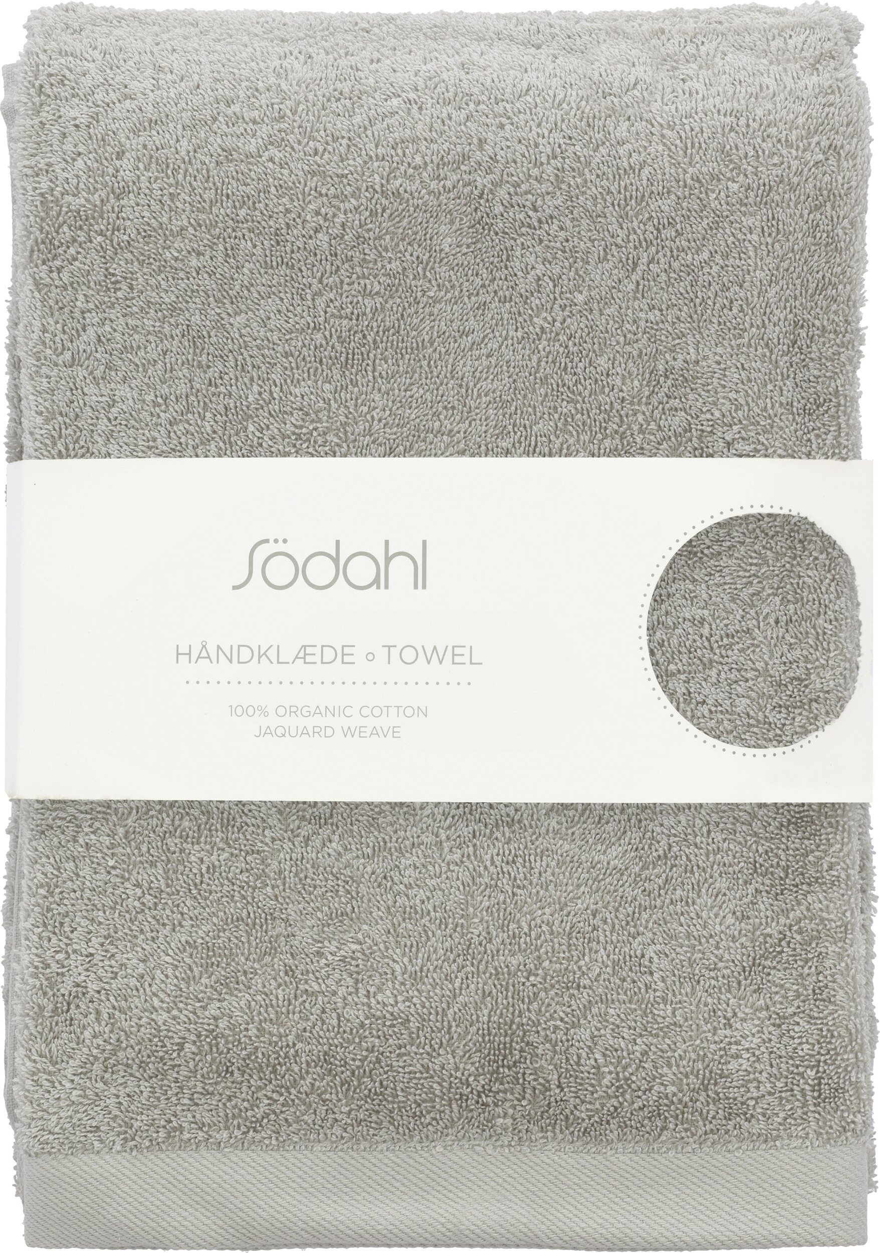 Ręcznik Comfort Organic II 70 x 140 cm jasnoszary