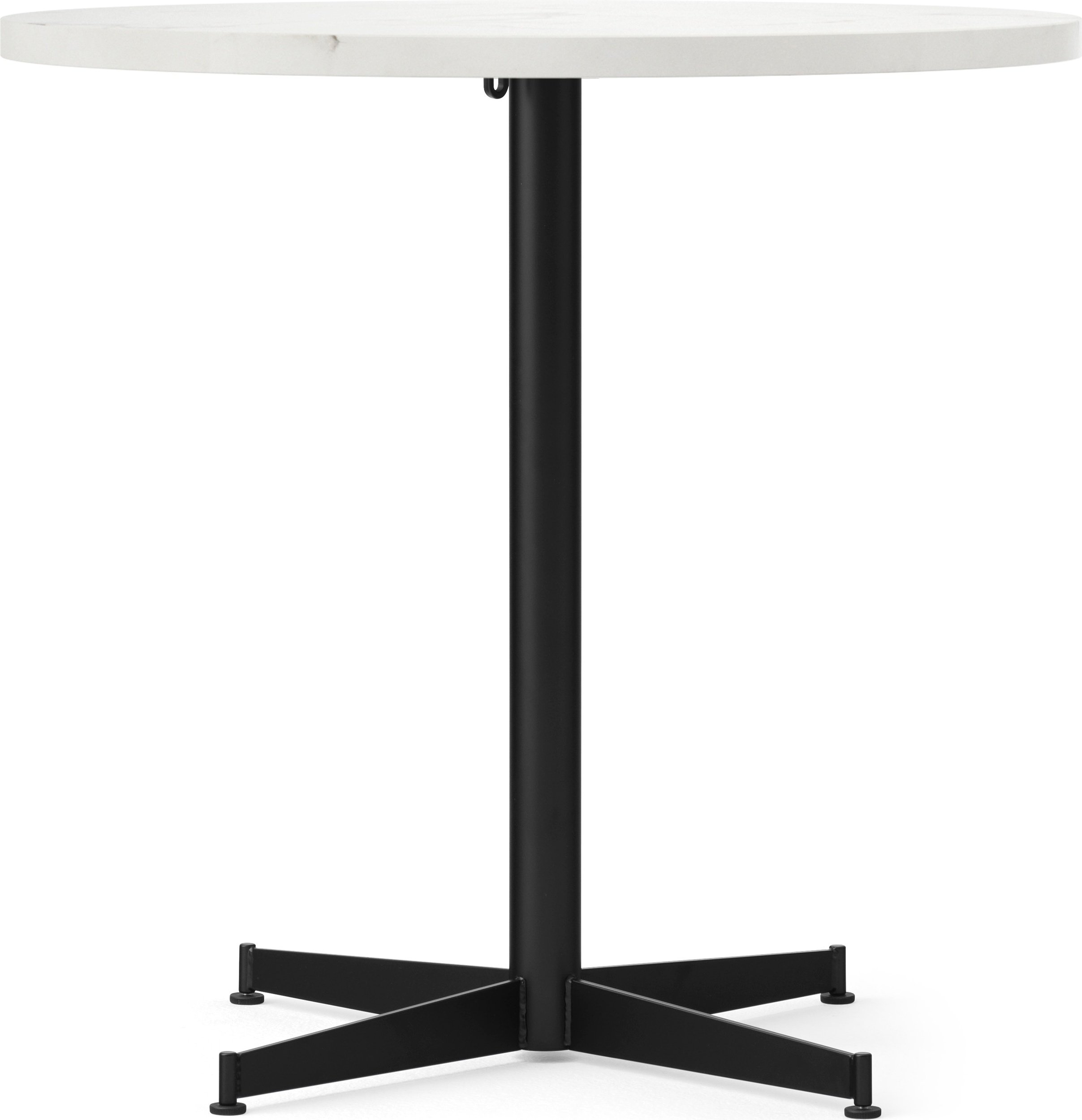 Stół z czarną podstawą Nook Star Base Estremoz 80 cm