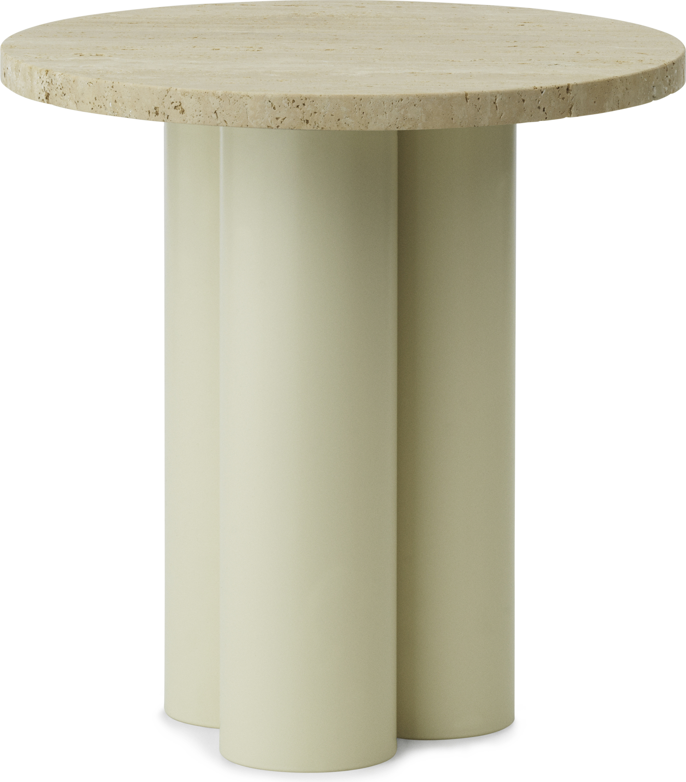 Stolik Dit Travertine Light na piaskowych nogach