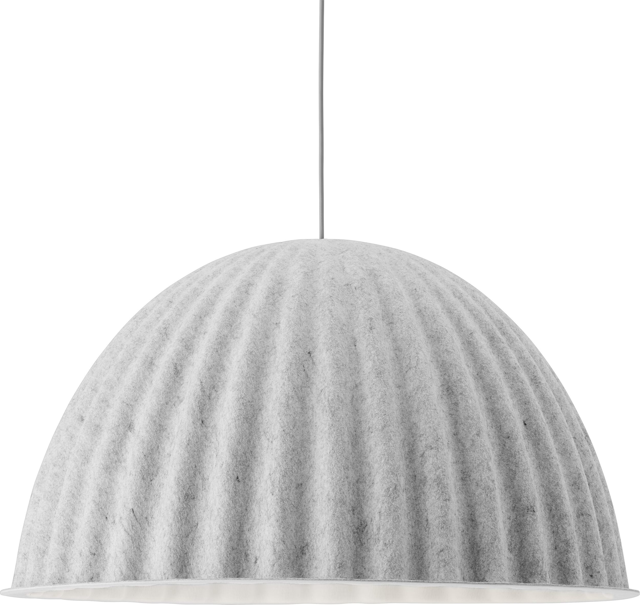 Lampa wisząca Under The Bell 82 cm biały melanż