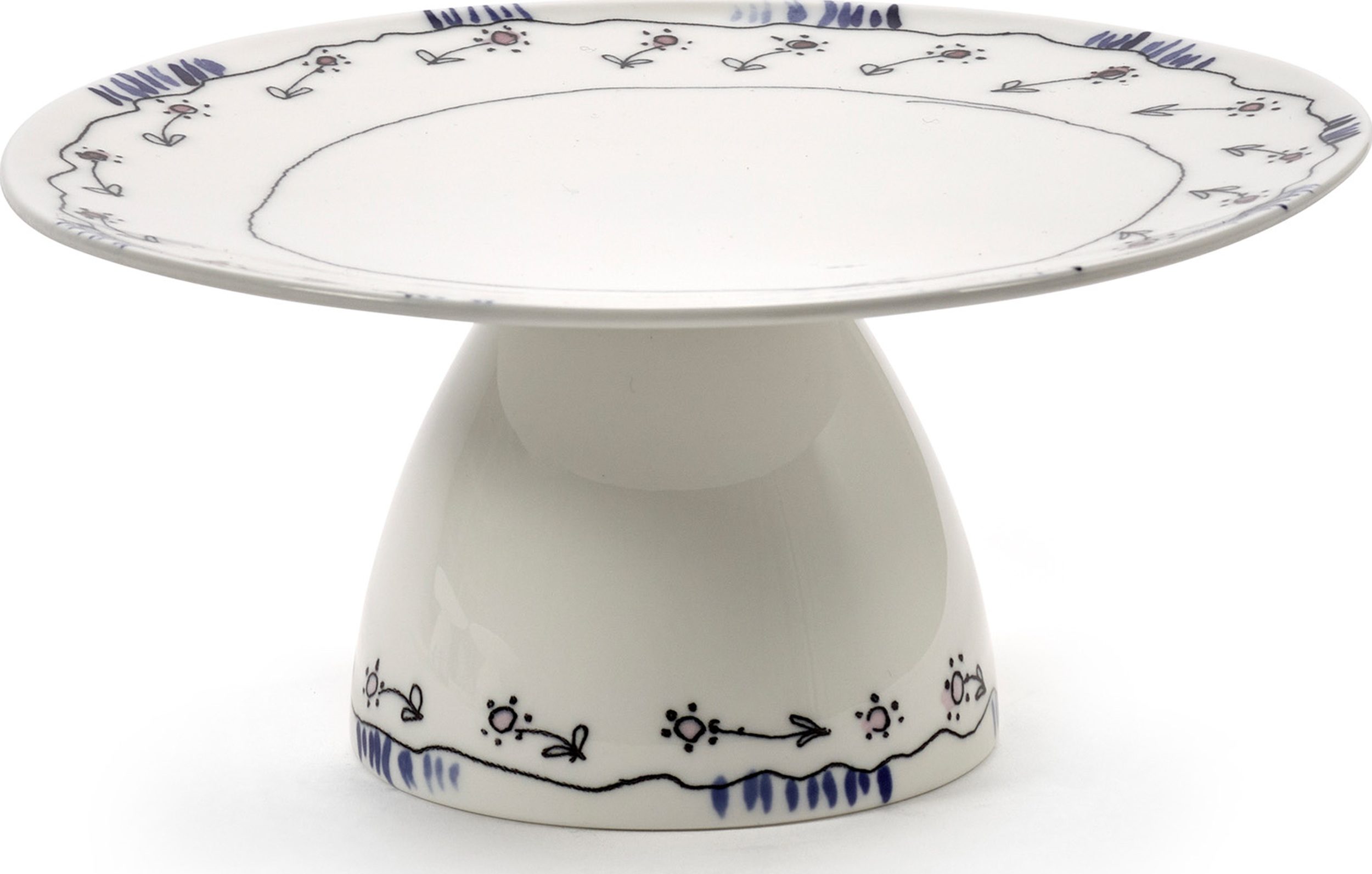 Patera Midnight Flowers Anemone Milk 20 cm