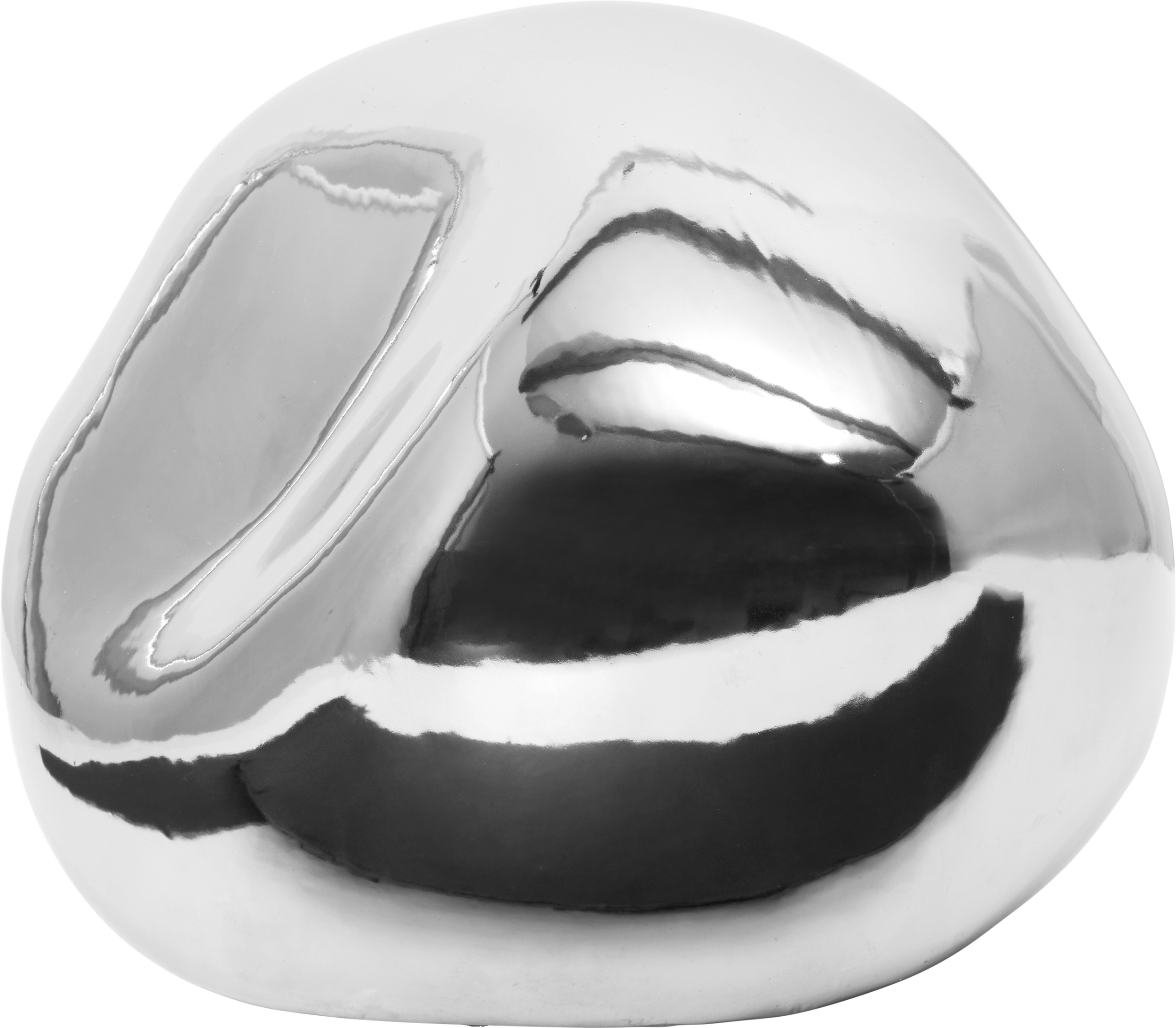 Dekoracja Bellure okrągła srebrna