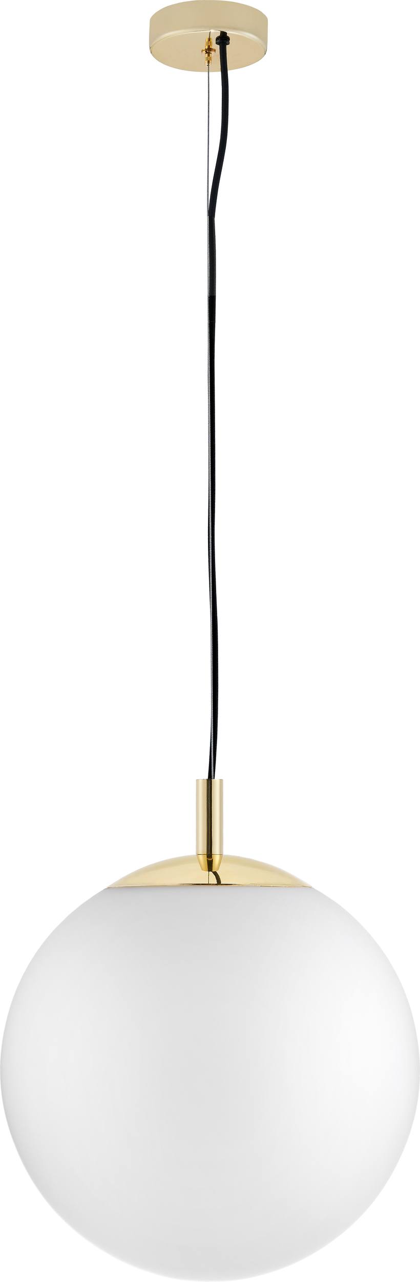 Lampa sufitowa Alur L złota opal