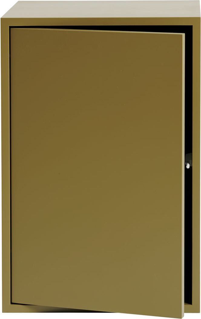 Szafka modułowa Stacked L brązowozielona