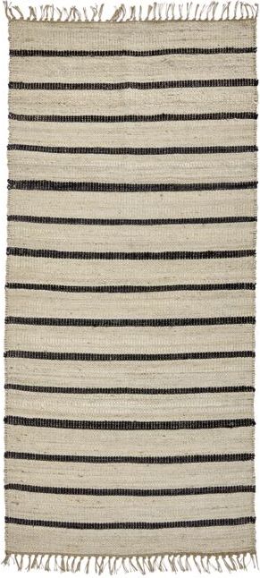 Dywan Sima 90 x 200 cm beżowo-czarny
