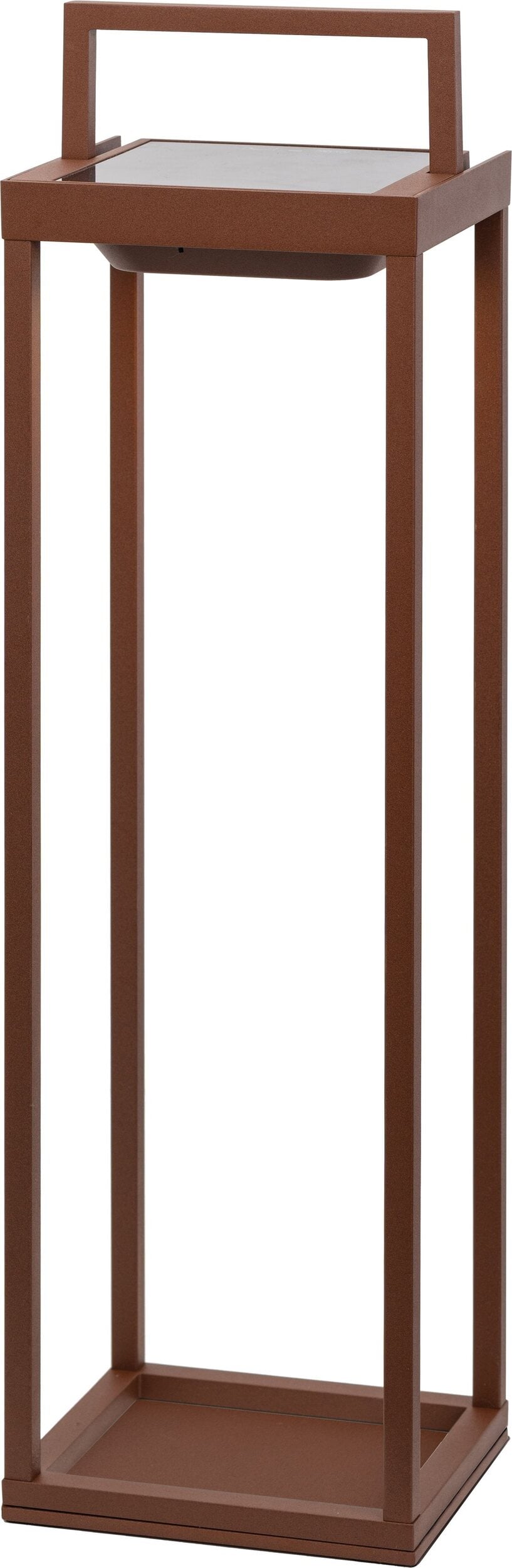 Lampa solarna Home 56,5 cm brązowa