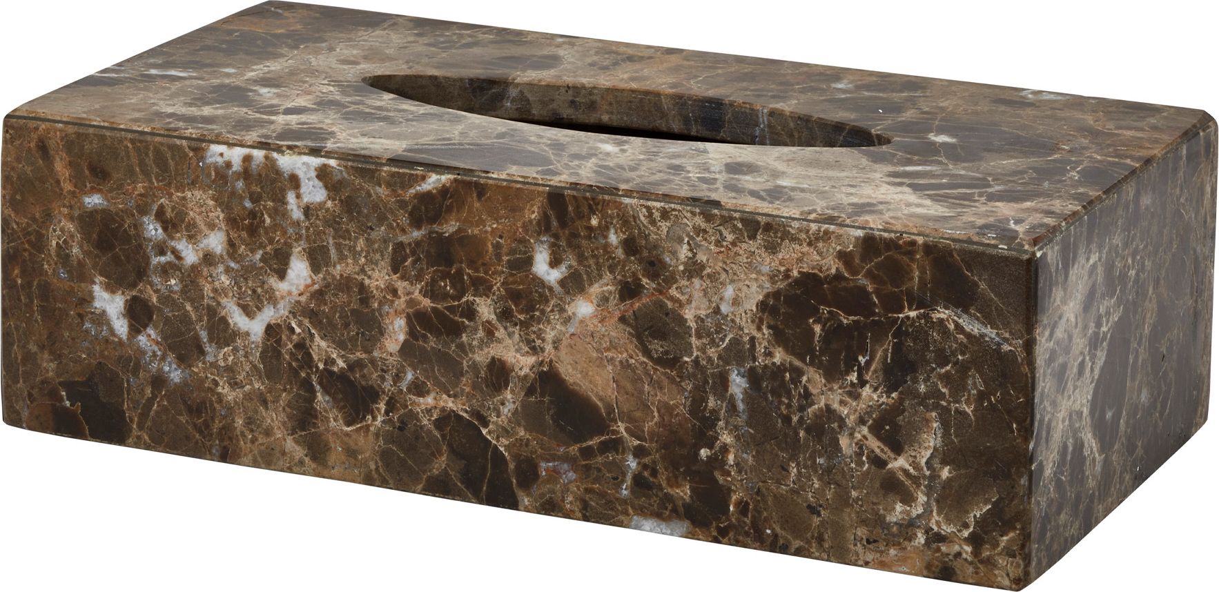 Pojemnik na chusteczki Hammam brązowy