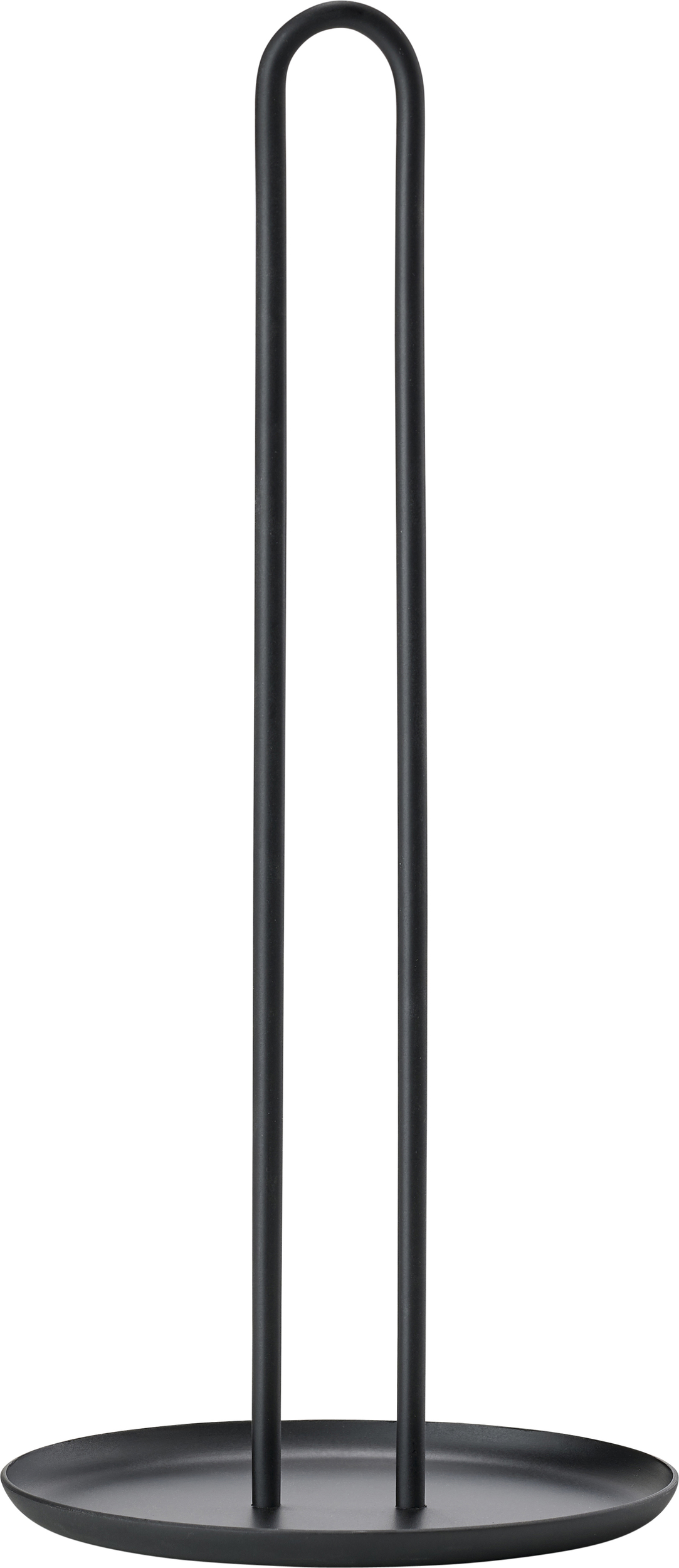 Stojak na ręcznik papierowy Singles czarny