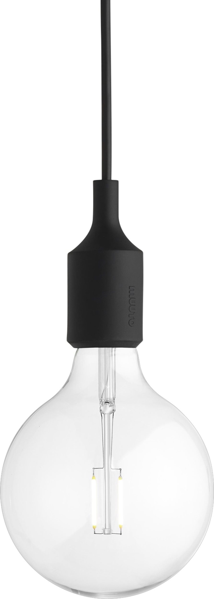 Lampa wisząca Muuto E27 czarna