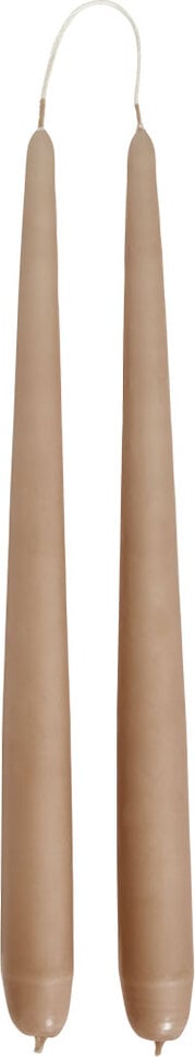 Świece Fukai 34 cm latte 2 szt.