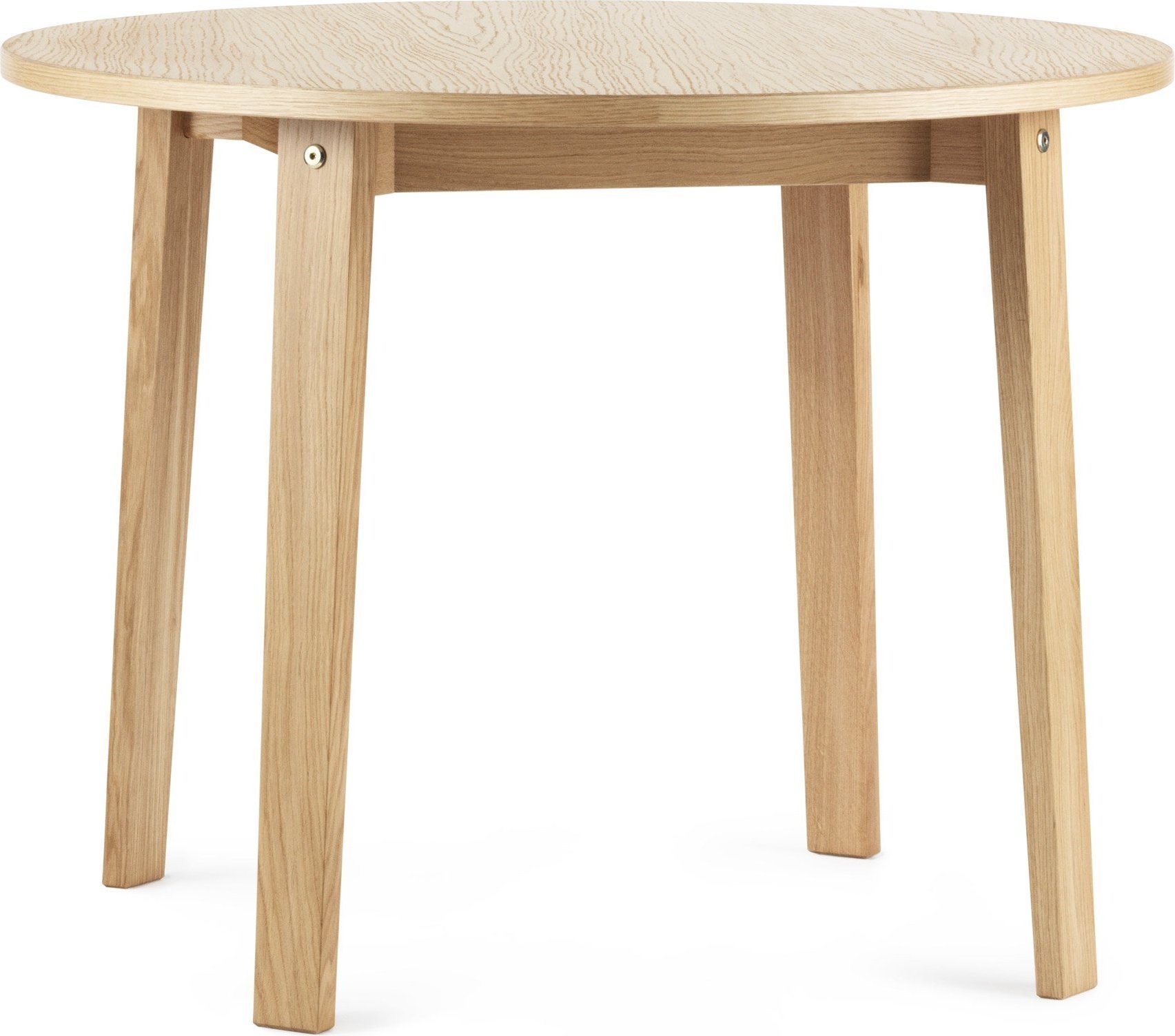 Stolik okrągły Slice Vol. 2 dąb 95 cm