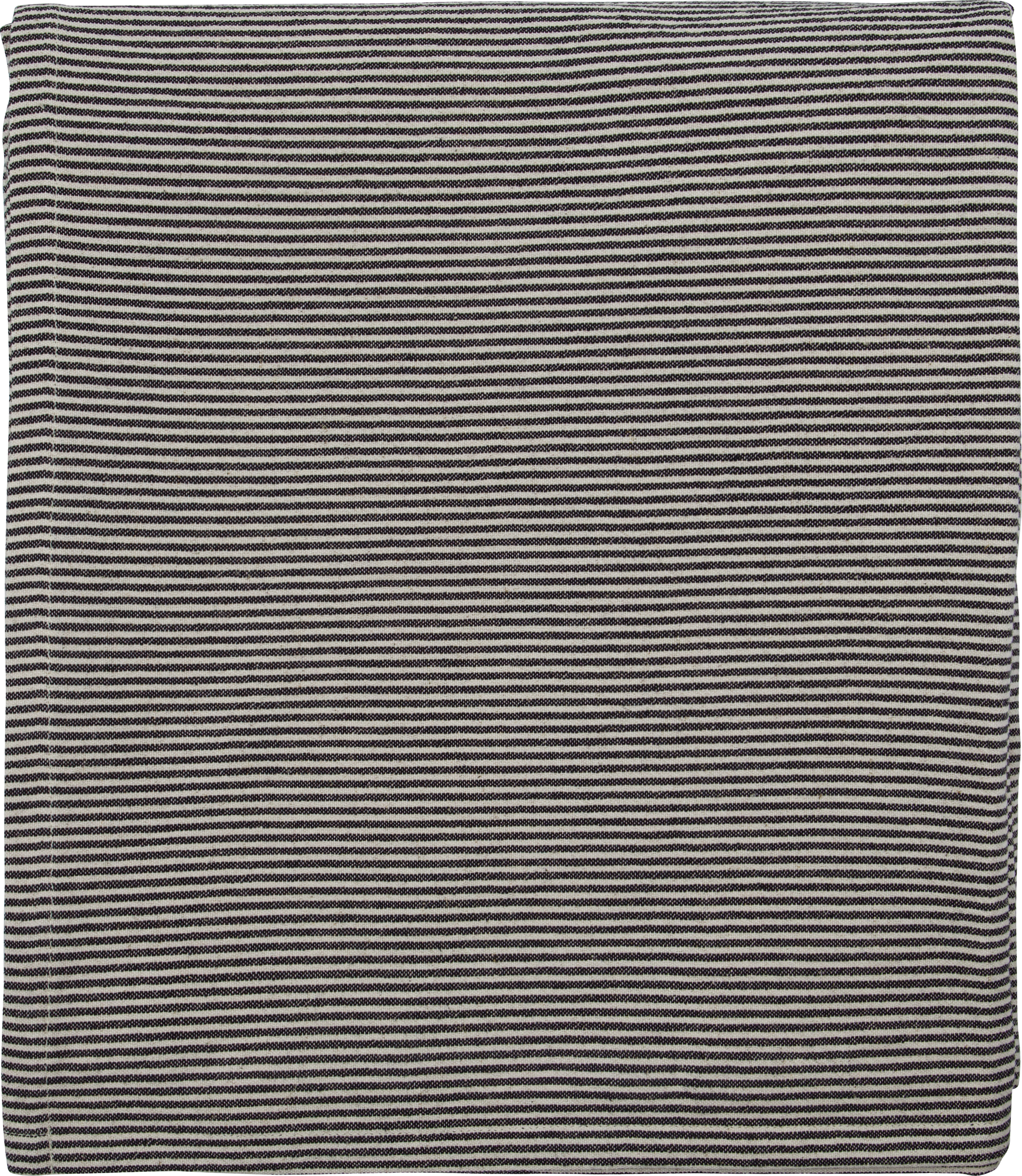 Obrus HDBlock w paski czarne 150 x 150 cm