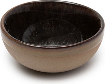 Miska Surface 9 cm czarno-szara