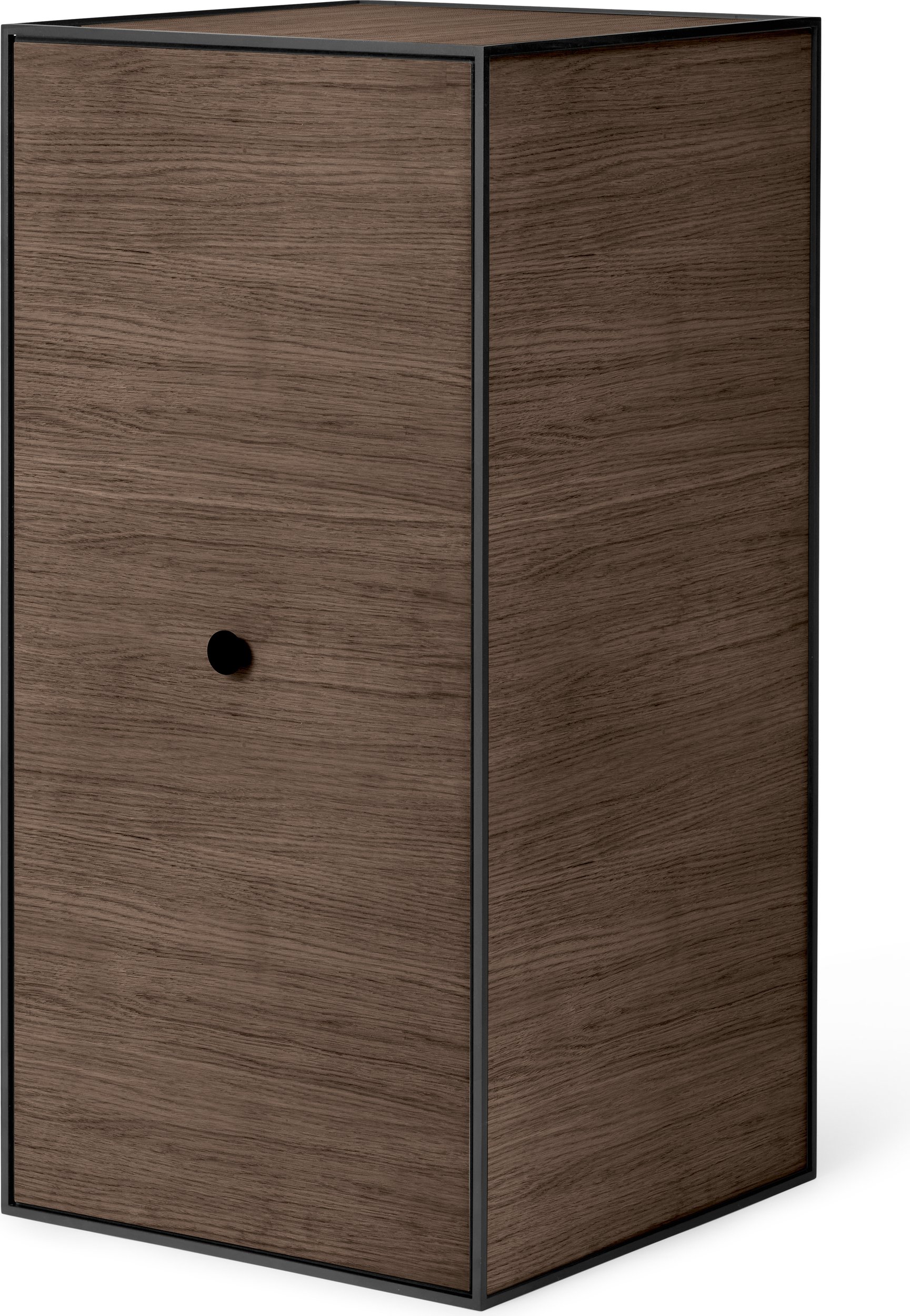 Szafka Frame 70 ciemny dąb z drzwiczkami