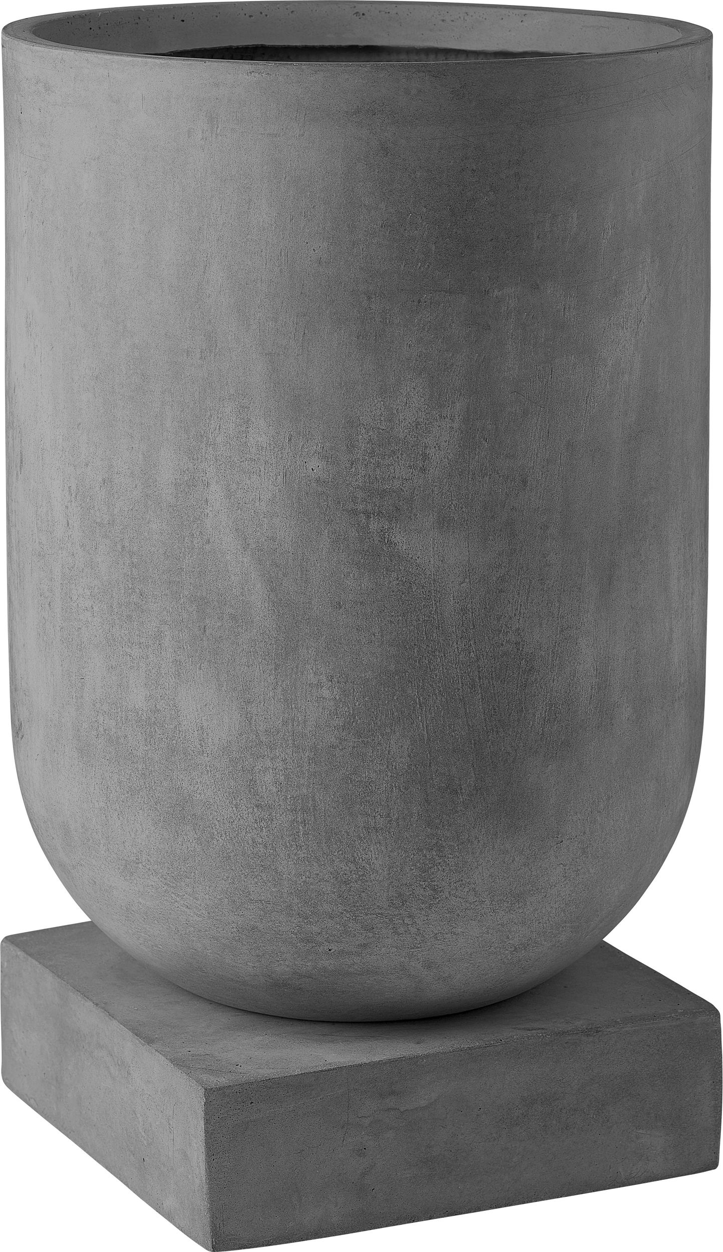 Doniczka Podium 30 cm szara