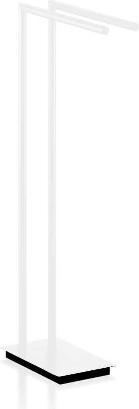 Stojak na ręczniki Straight biały mat podwójny