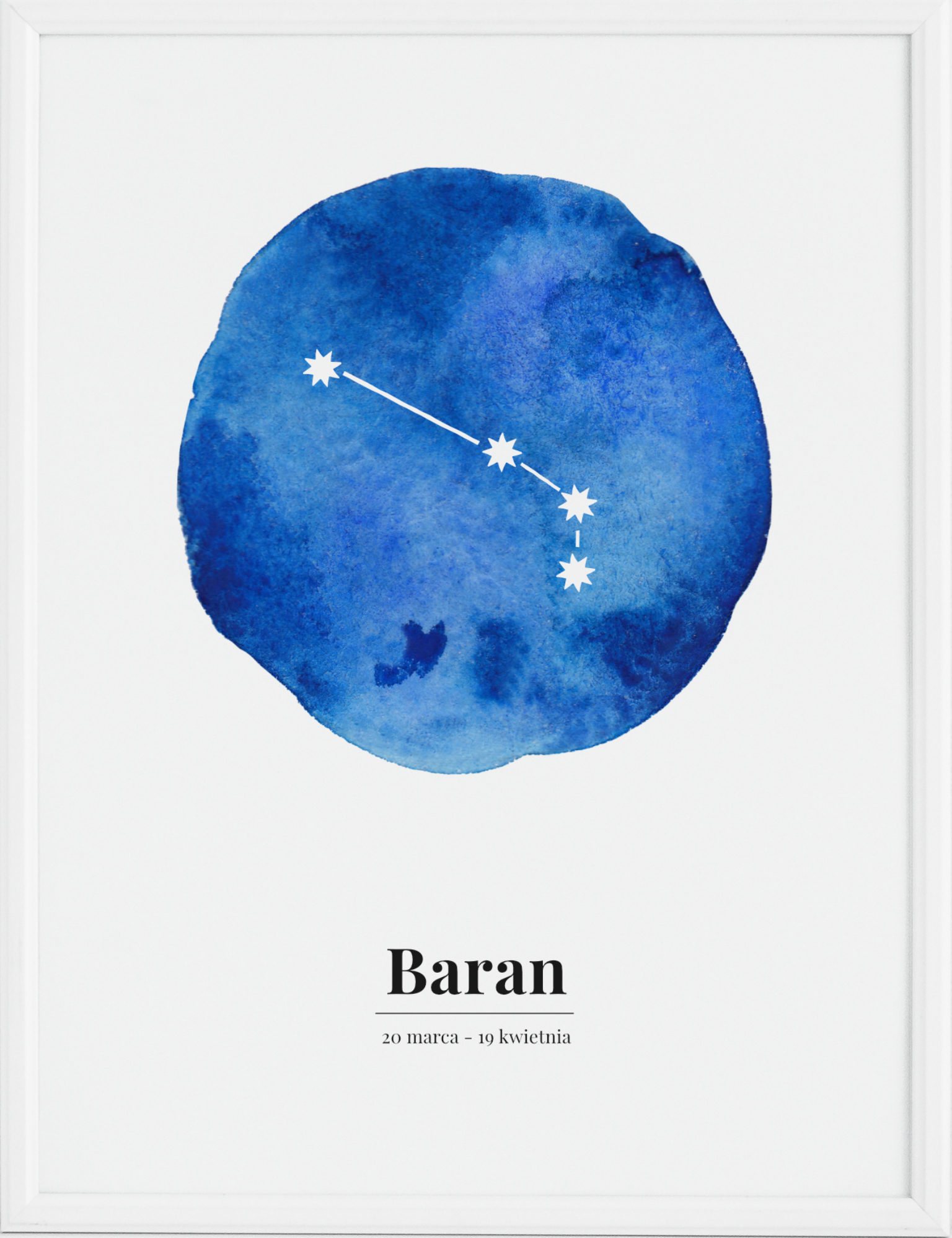 Plakat Zodiak Baran 50 x 70 cm