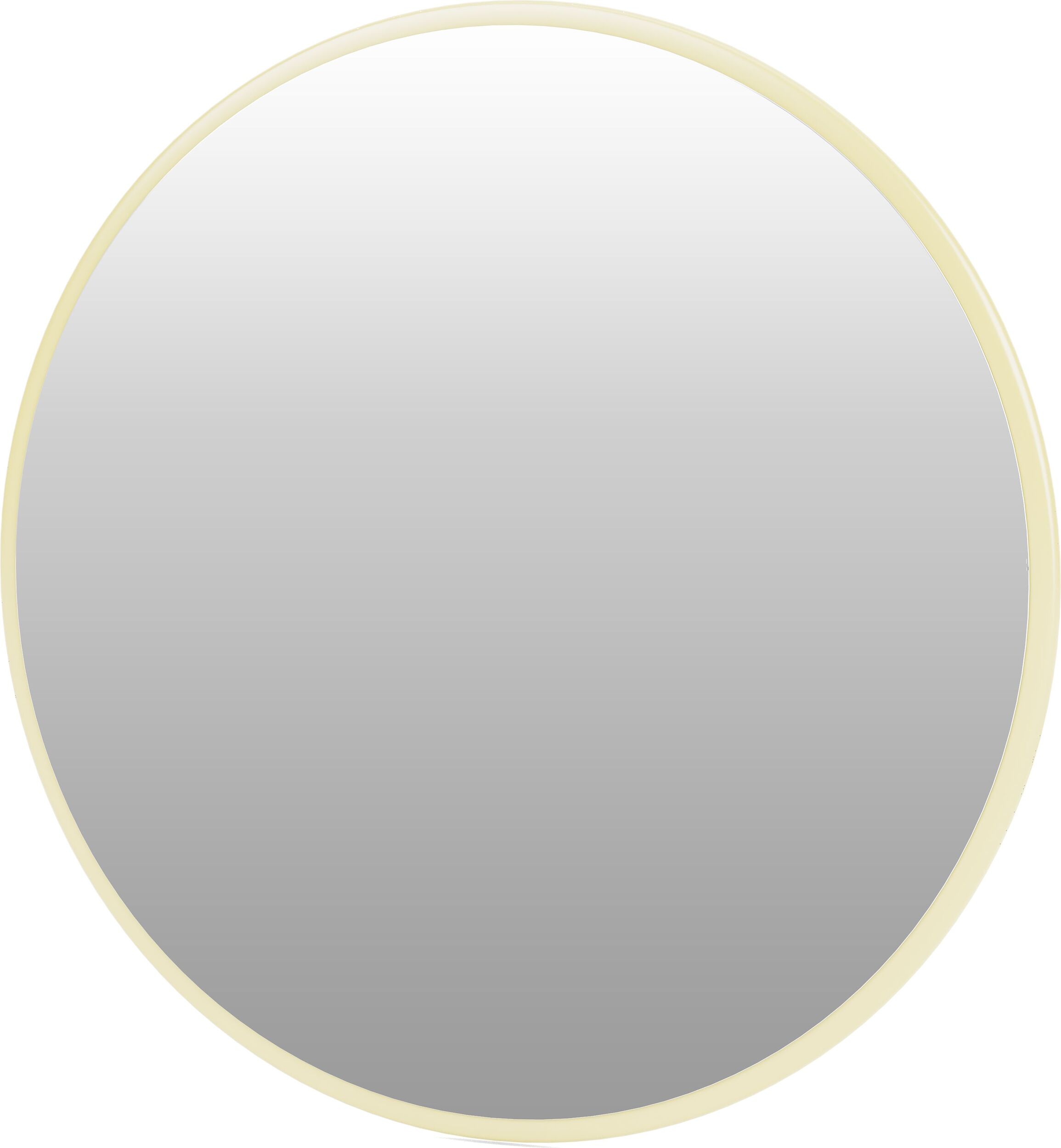 Lustro ścienne Montana Mini okrągłe żółte