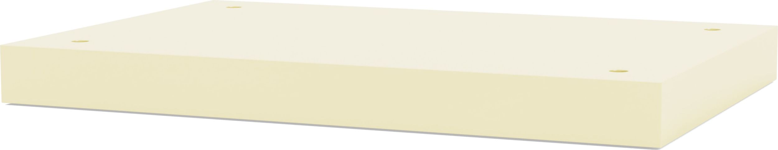 Cokół do szafki Montana Mini żółty