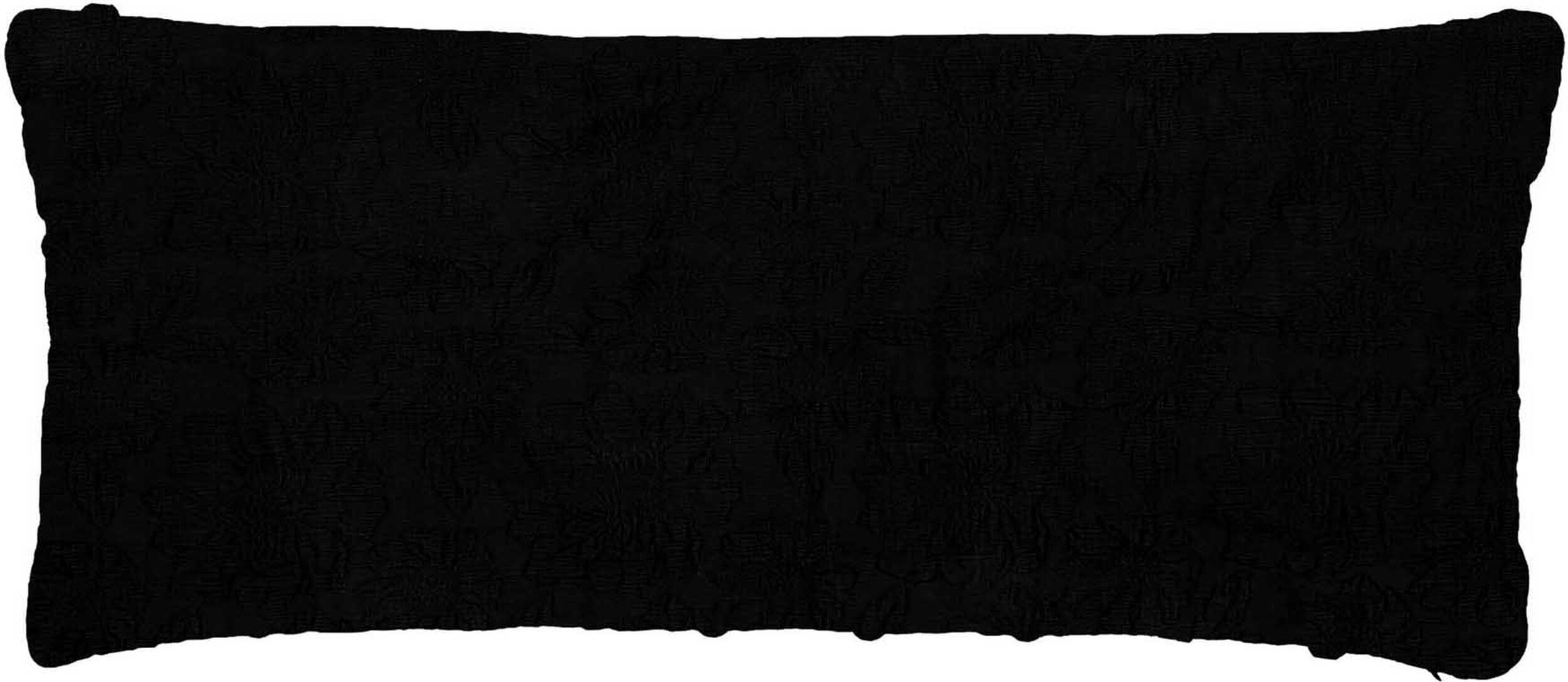 Poduszka dekoracyjna Philippine 40 x 90 cm antracytowa