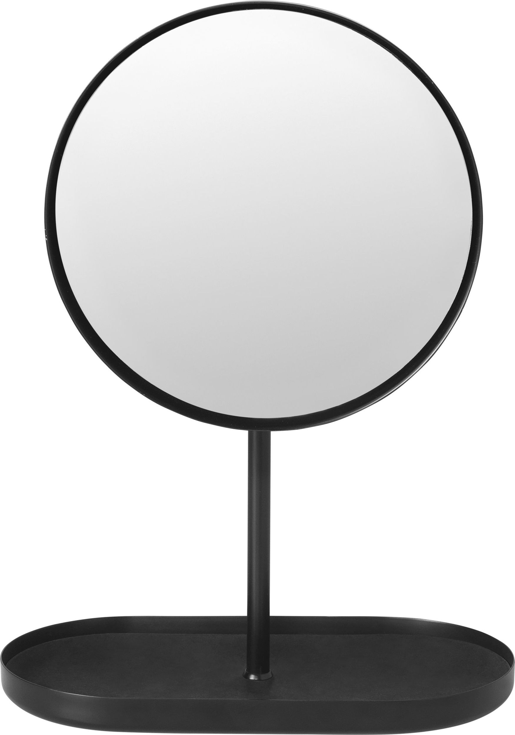 Lusterko z podstawką Modo czarne