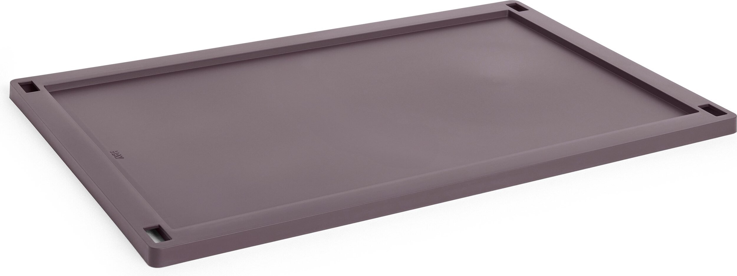 Pokrywka do kosza do przechowywania Hay Colour Crate L bordowa