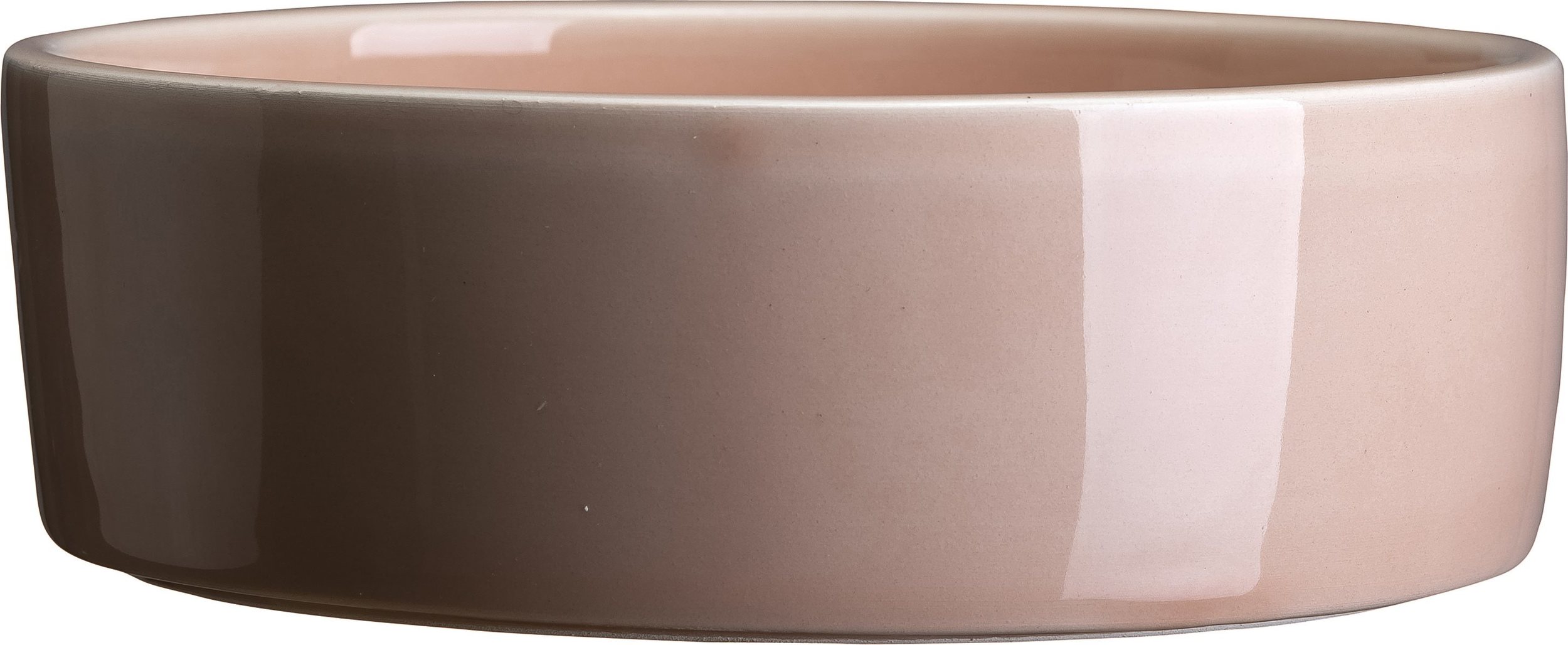 Podstawka pod doniczkę Hoff 8 cm różowa szkliwiona