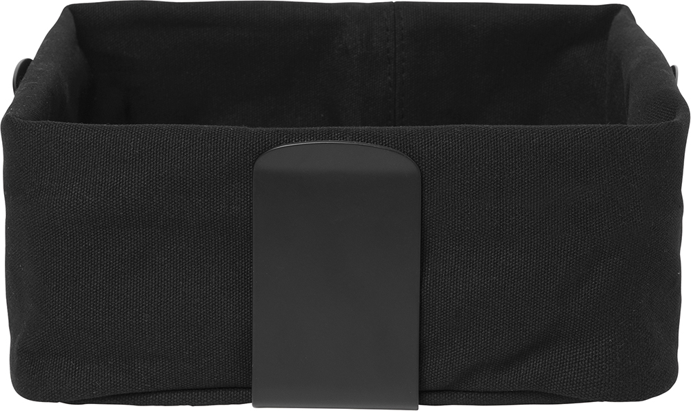 Kosz na pieczywo Desa 26 cm czarny jednolity