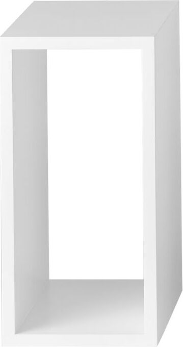 Półka modułowa Stacked otwarta S biała