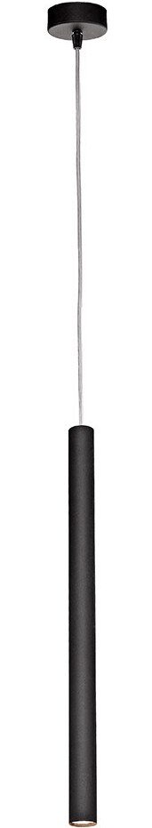 Lampa wisząca Roll czarna z łączeniem srebrnym