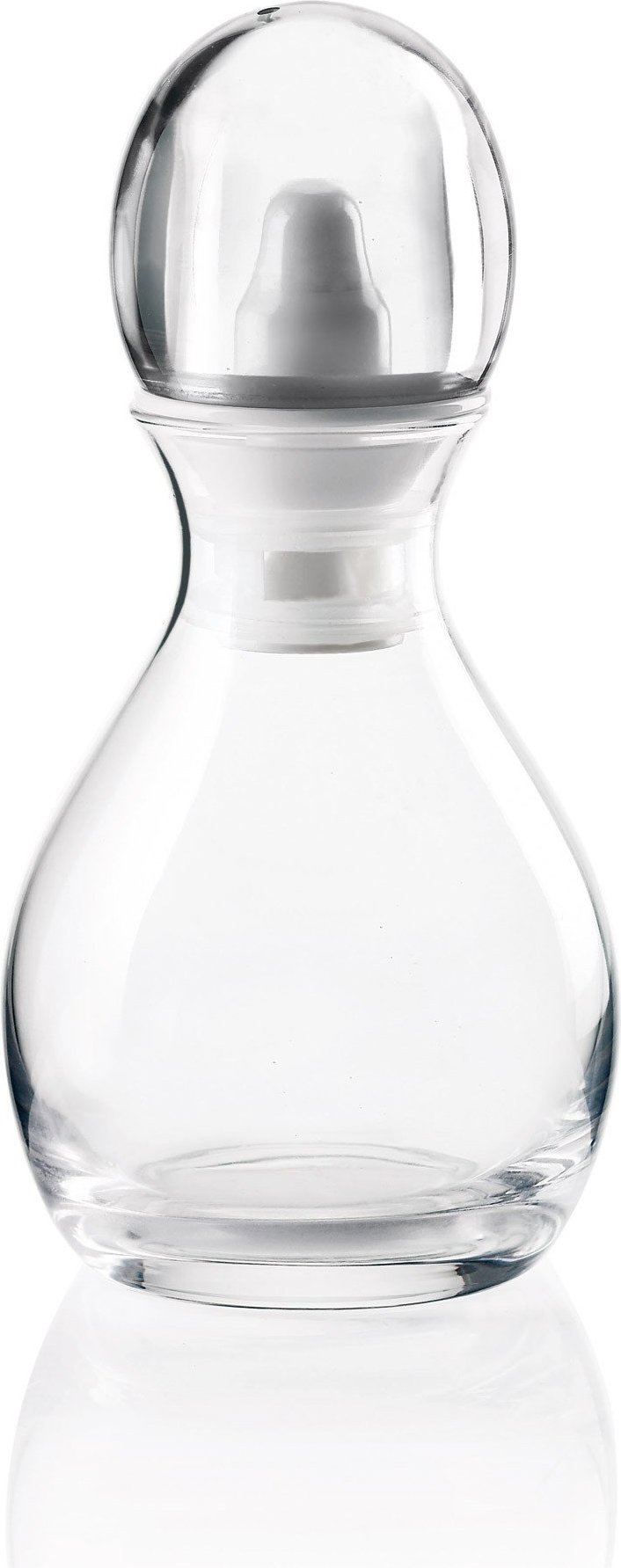 Solniczka i dozownik do oliwy lub octu Matrioska transparentna