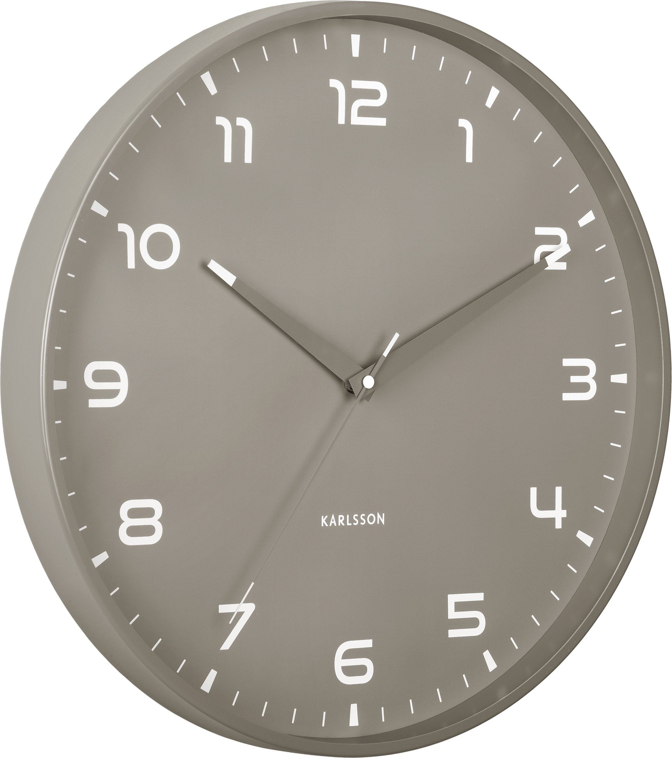 Zegar ścienny Orgullo szary