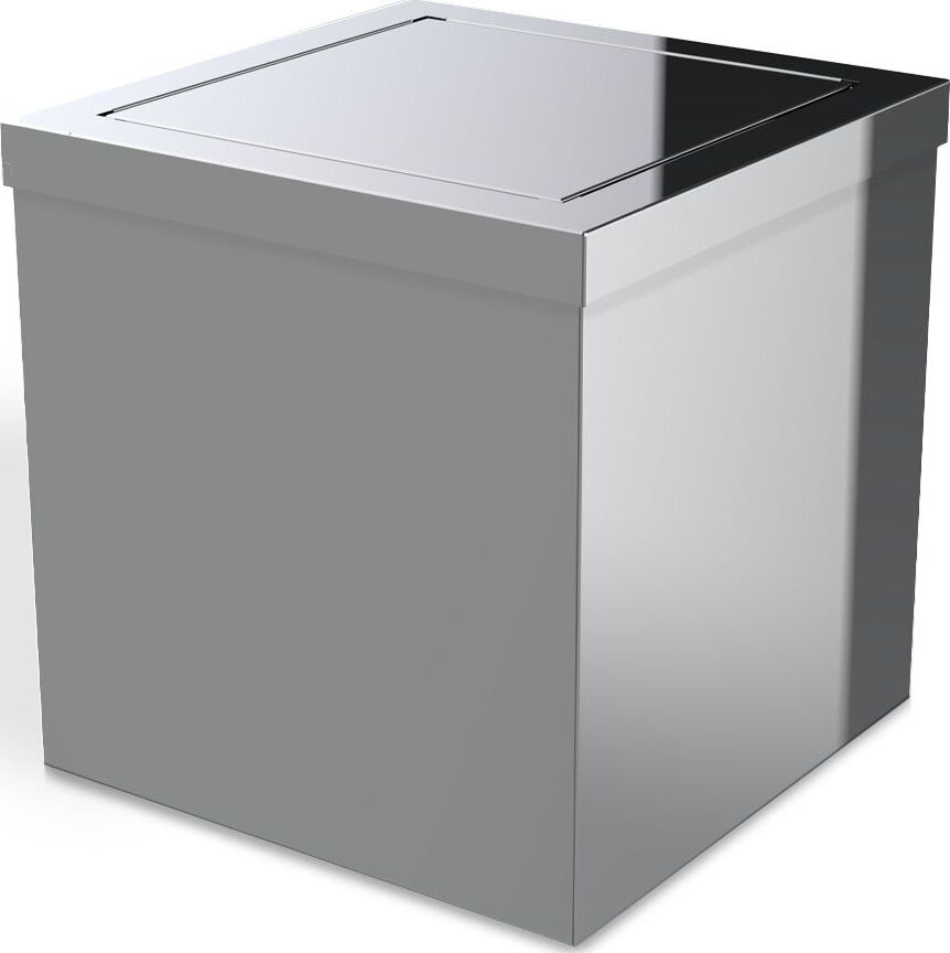 Kosz na śmieci łazienkowy Decor Walther 20 cm stal polerowana