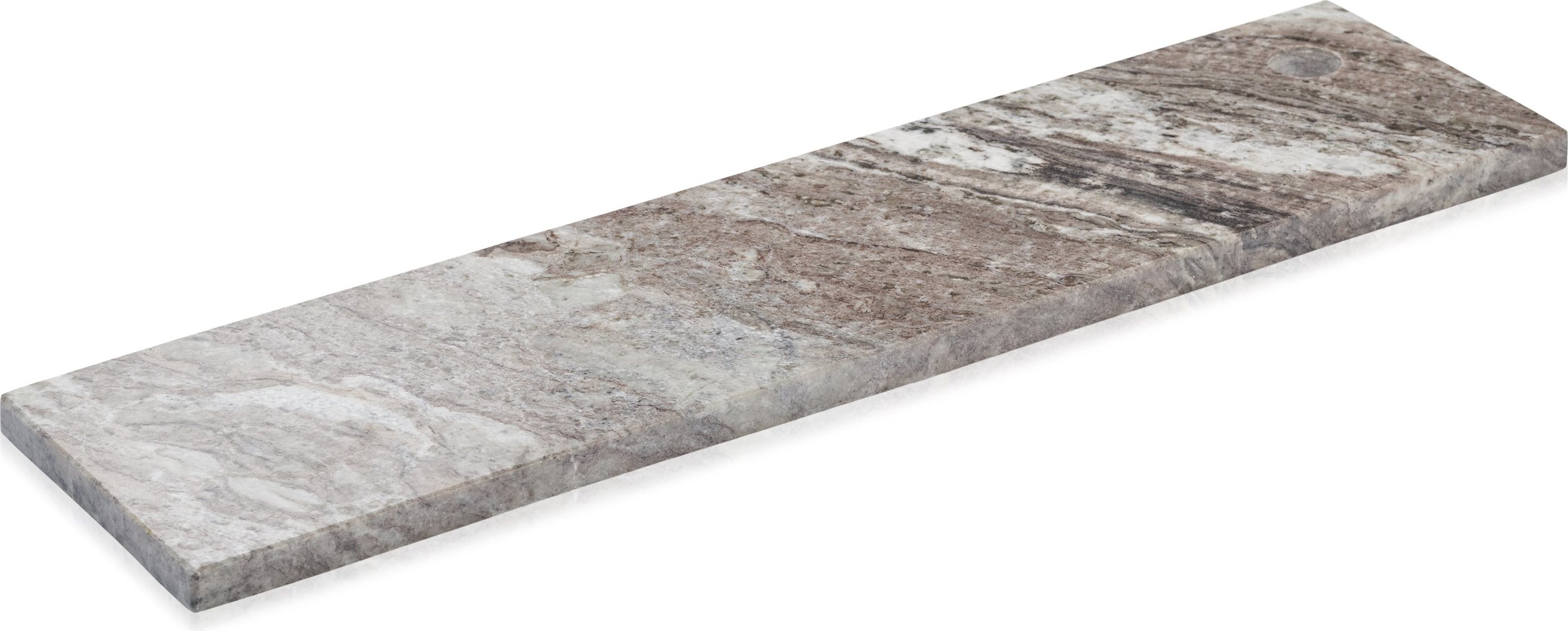 Deska do serwowania Humdakin Stockholm Marble 14 x 55 cm brązowa