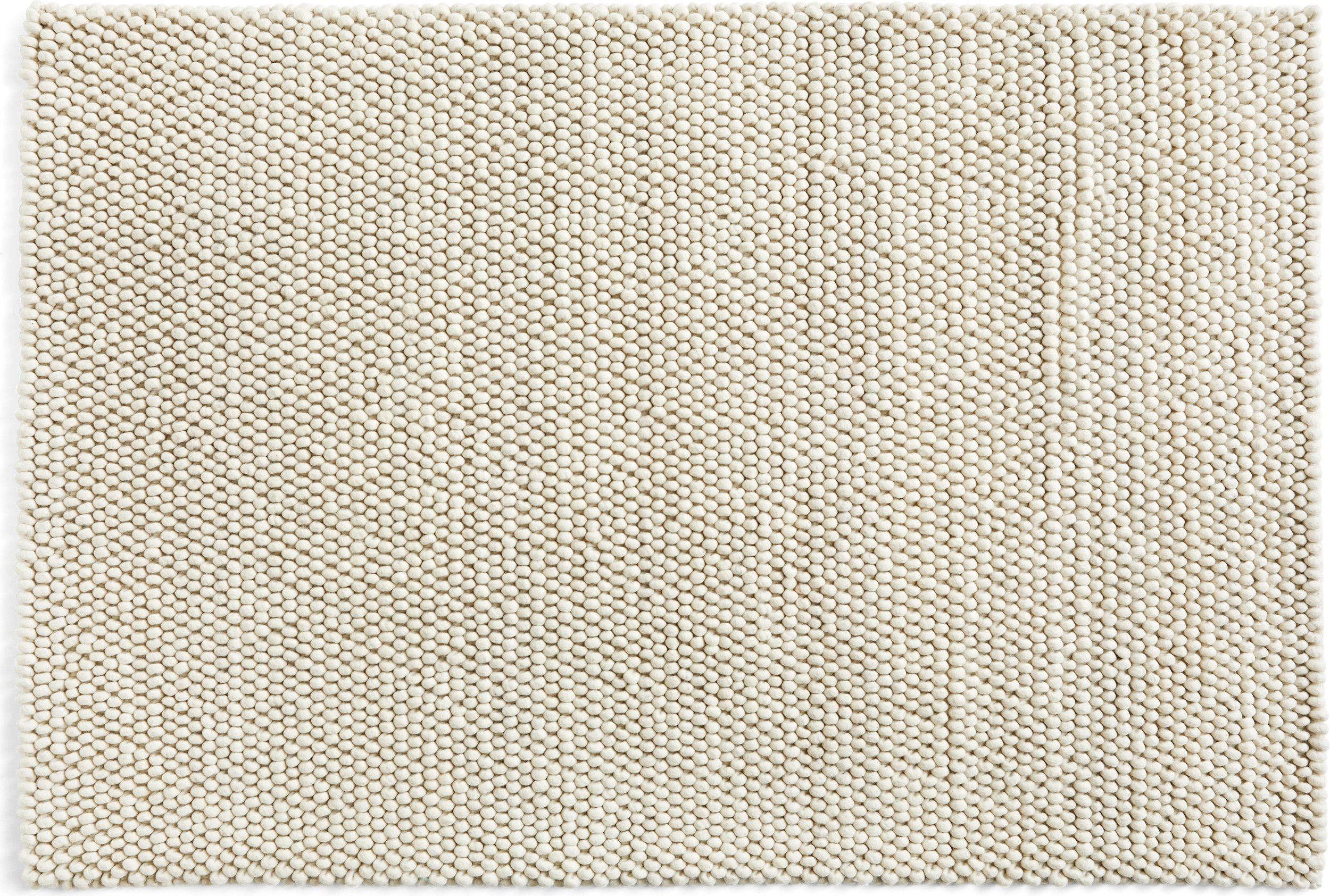 Dywan Peas 140 x 200 cm kremowy