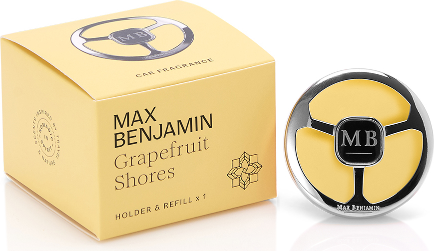 Odświeżacz do samochodu Max Benjamin Grapefruit Shores