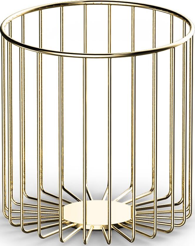 Kosz na ręczniki Decor Walther Classic 26 cm złoty