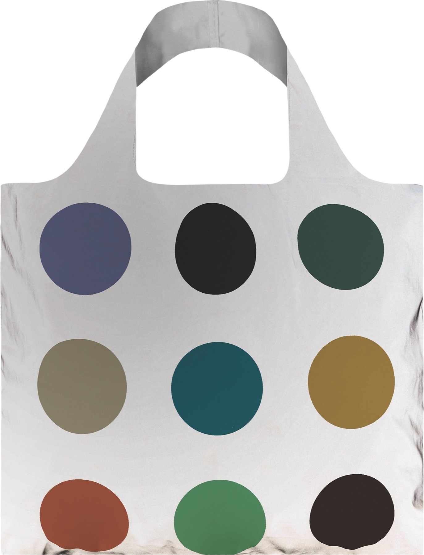 Torba LOQI Museum Poul Gernes Reflective Dots z recyklingu