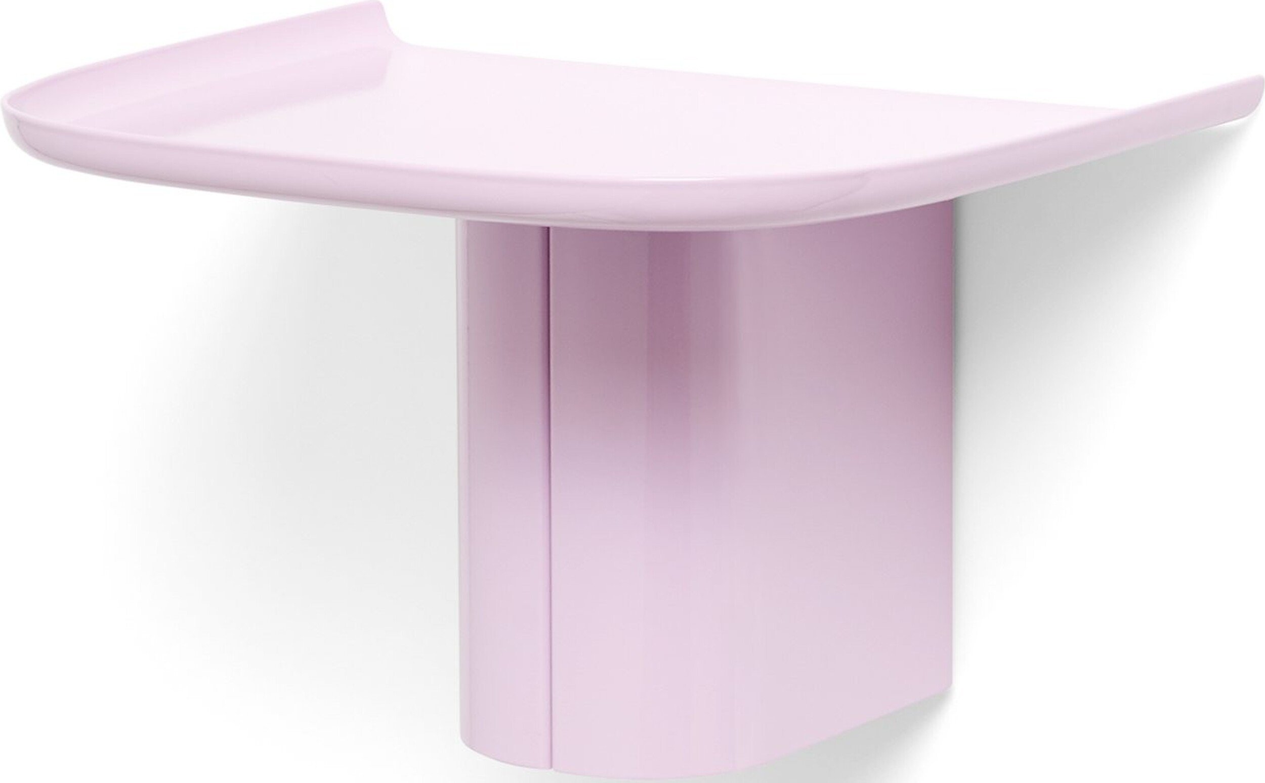 Półka ścienna Korpus S jasnoróżowa