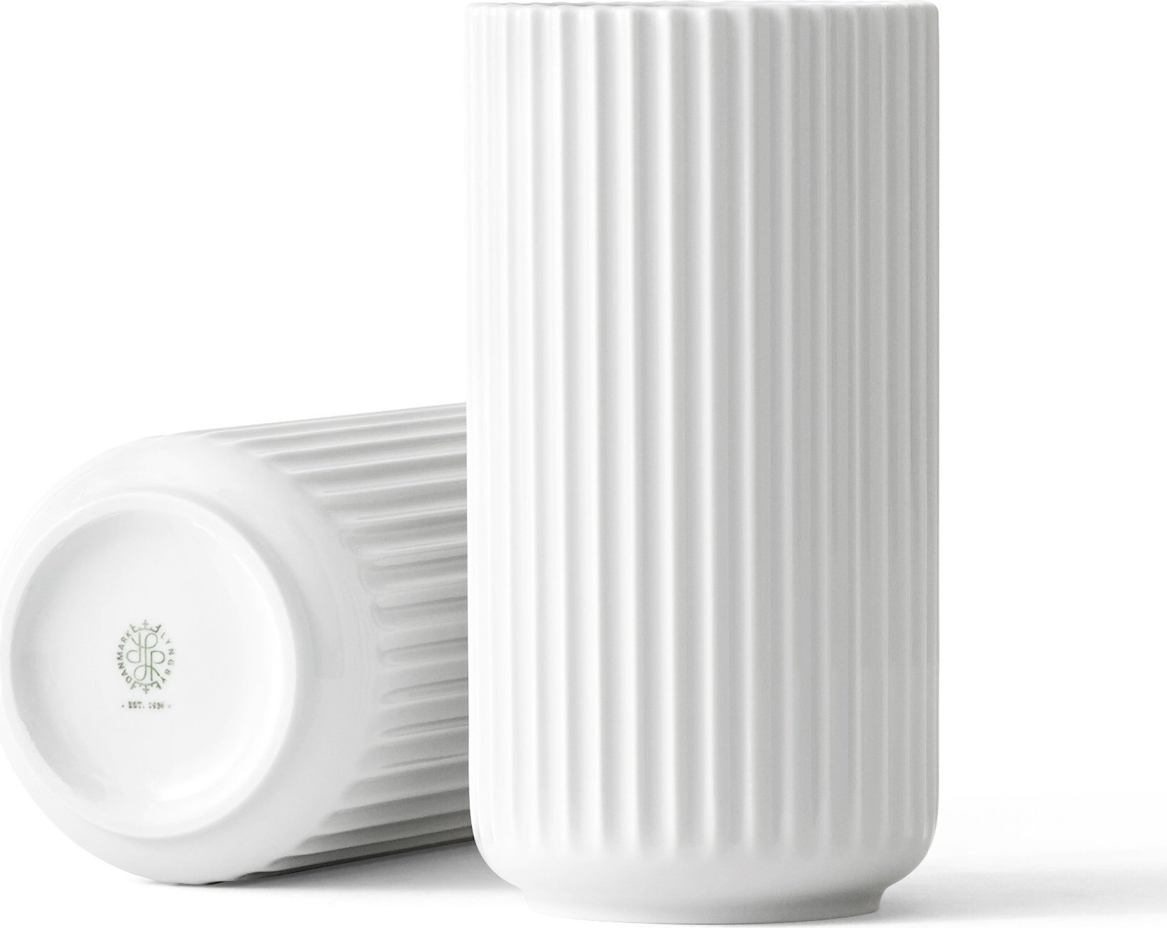 Wazon Lyngby biały 25 cm