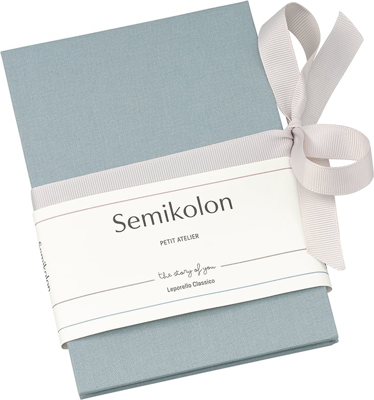 Album na zdjęcia Leporello Classico Petit Atelier jasnoniebieski