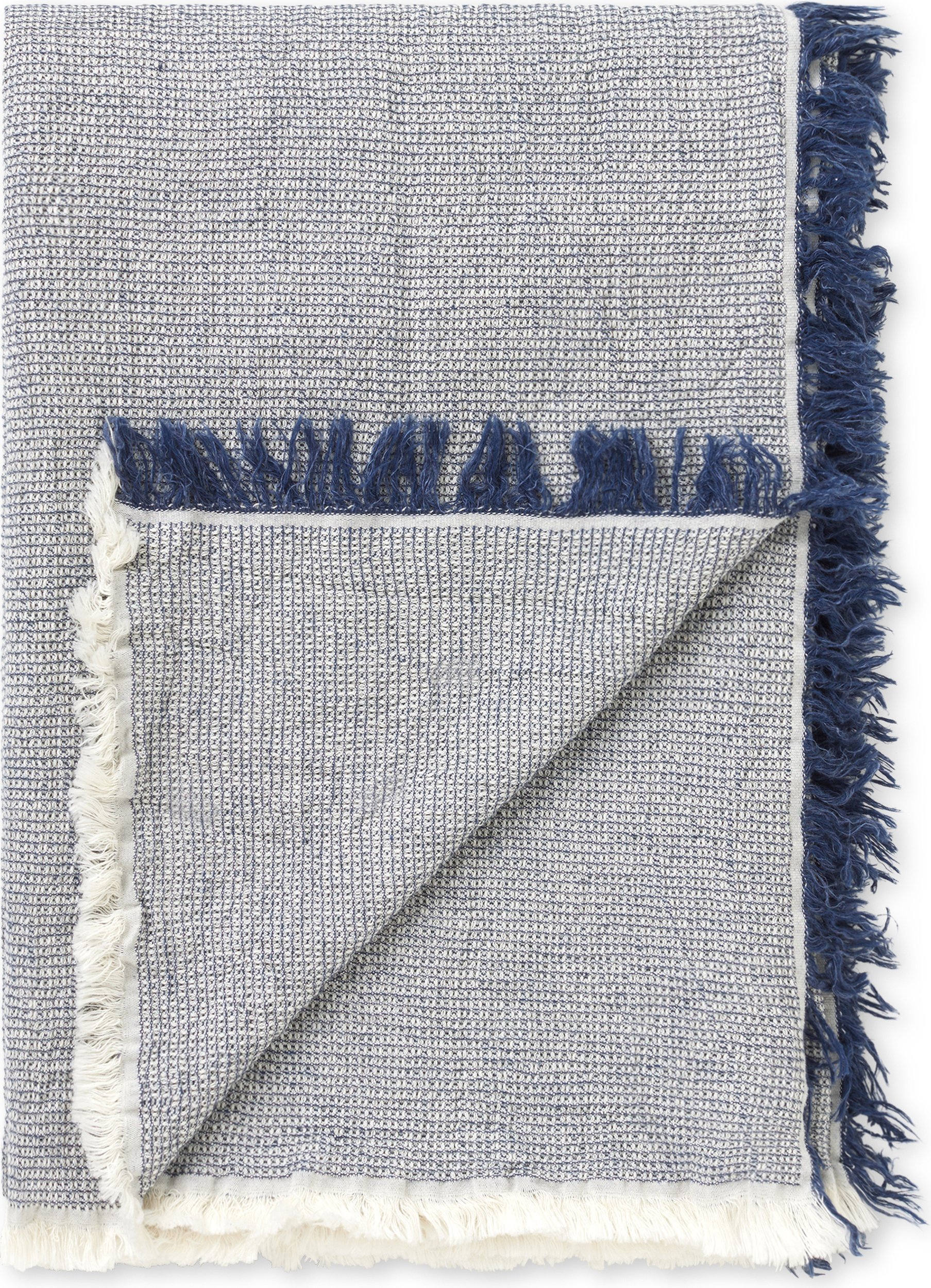 Koc Daisy 130 x 180 cm niebieski