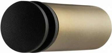 Ogranicznik do drzwi ścienny Entra 8 cm złoty