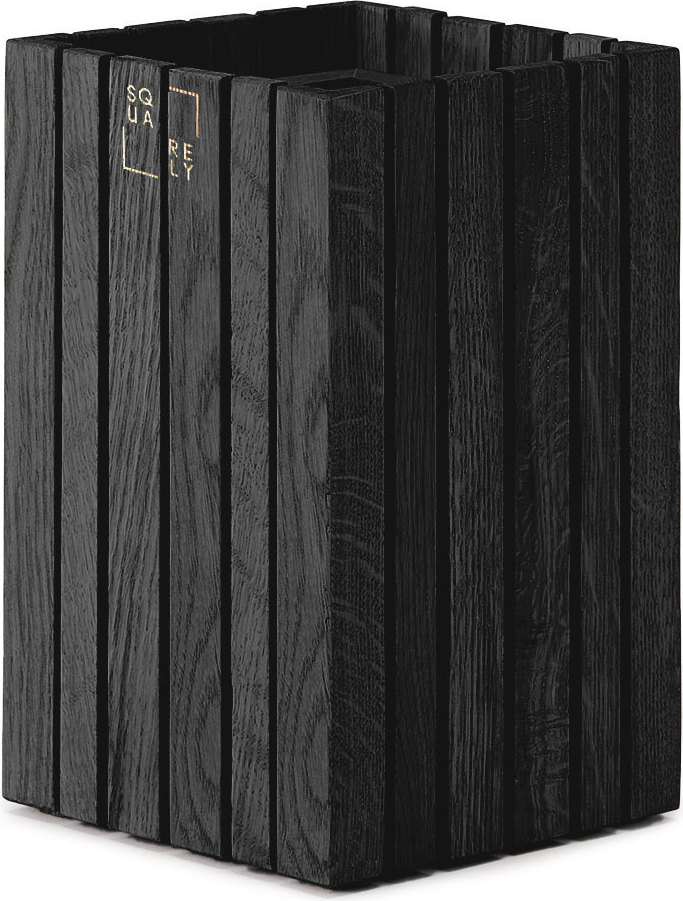 Doniczka samonawadniająca GrowSMALL czarny jesion