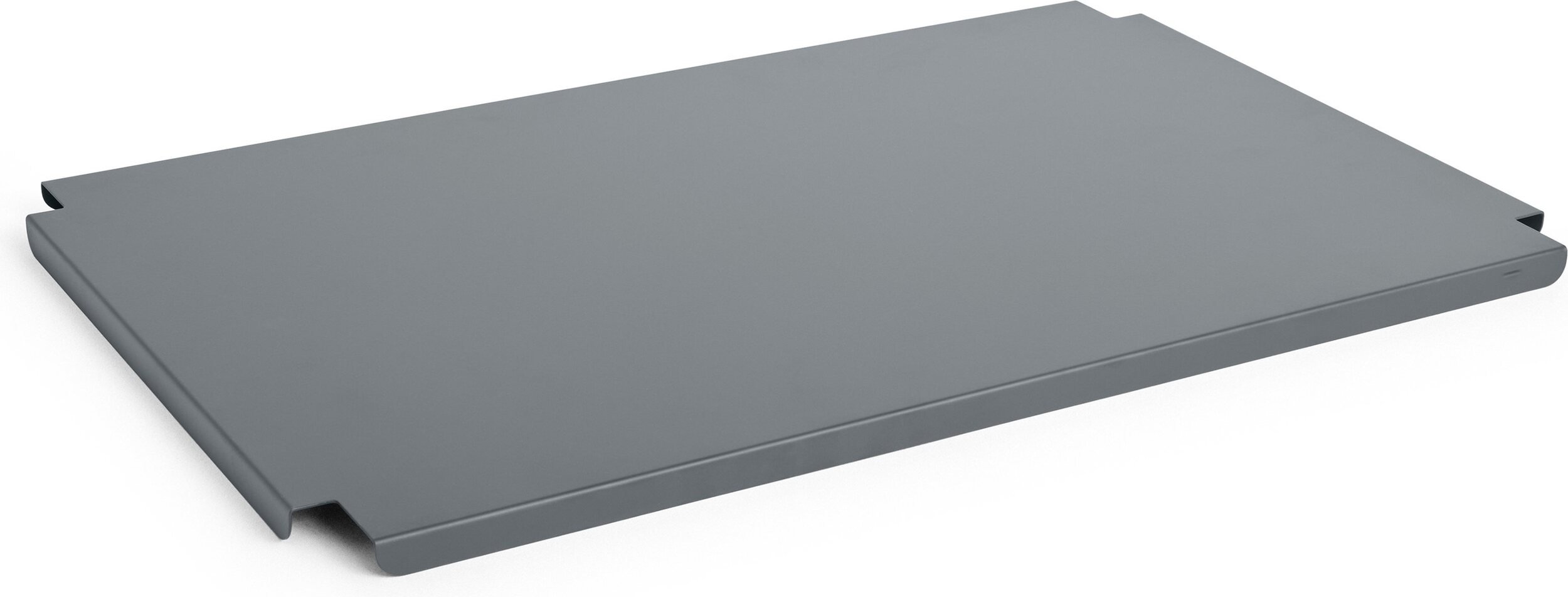 Pokrywka metalowa do kosza do przechowywania Hay Colour Crate L w kolorze węgla