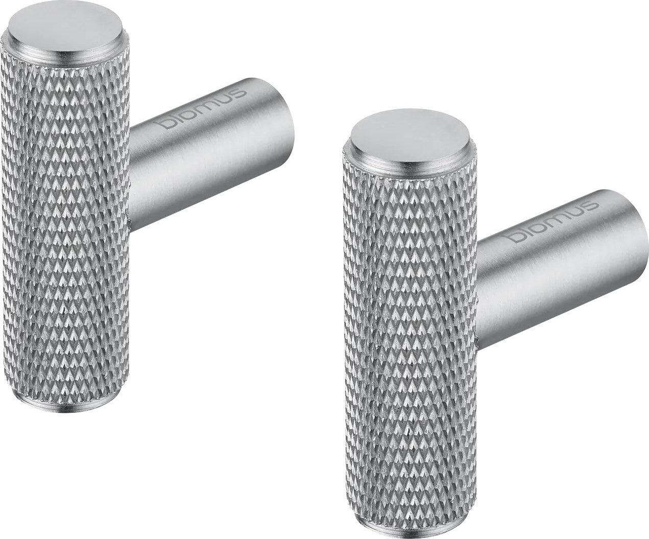 Haczyki ścienne Rof podłużne srebrne 2 szt.