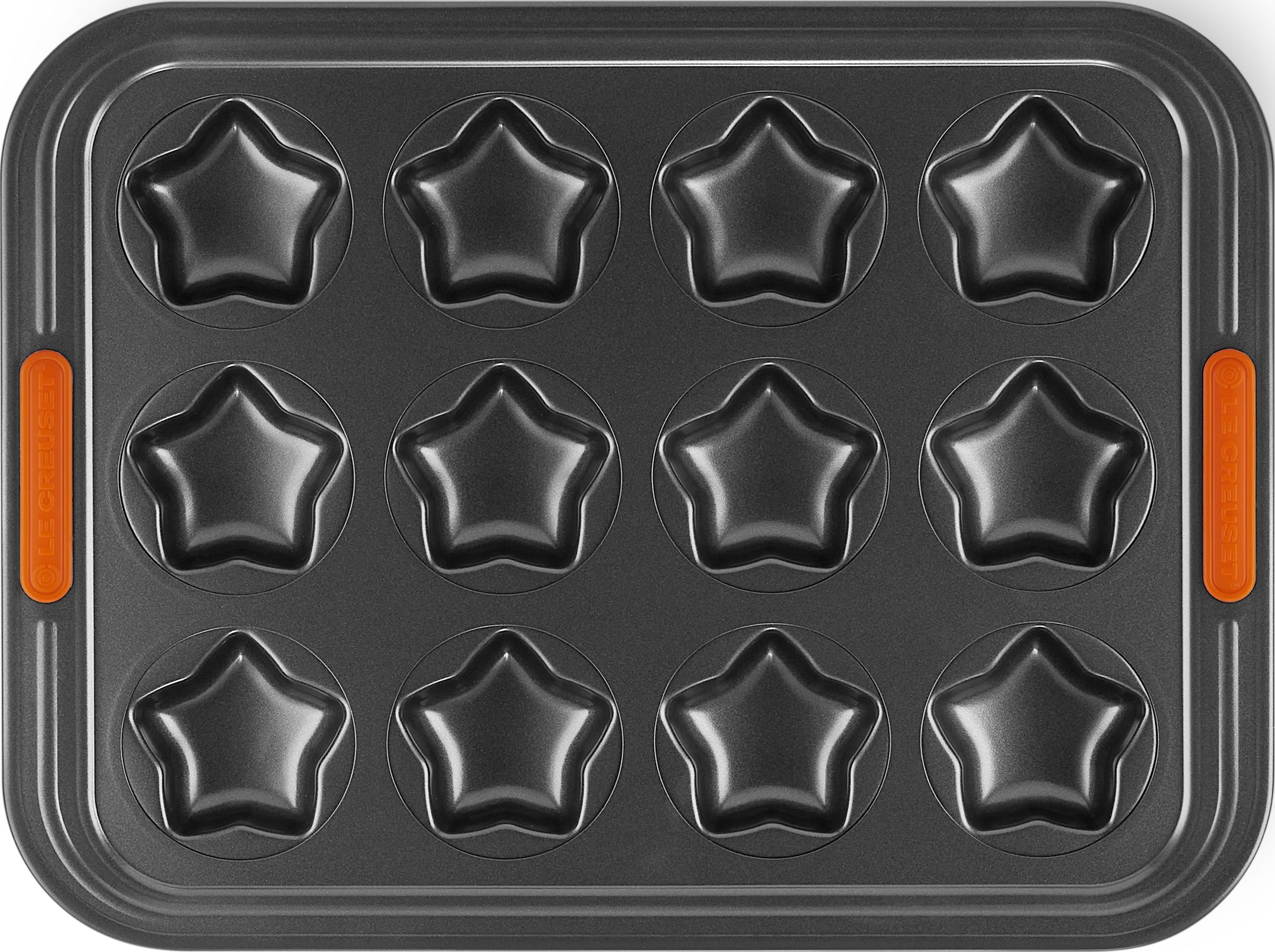 Forma do babeczek Le Creuset gwiazdki z nieprzywierającą powłoką