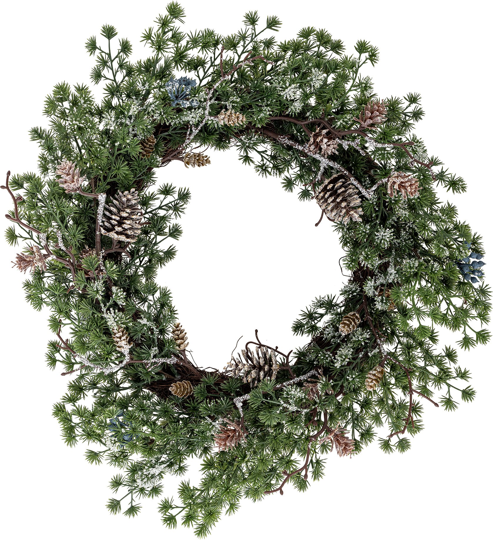 Dekoracja świąteczna Cedar wieniec 50 cm